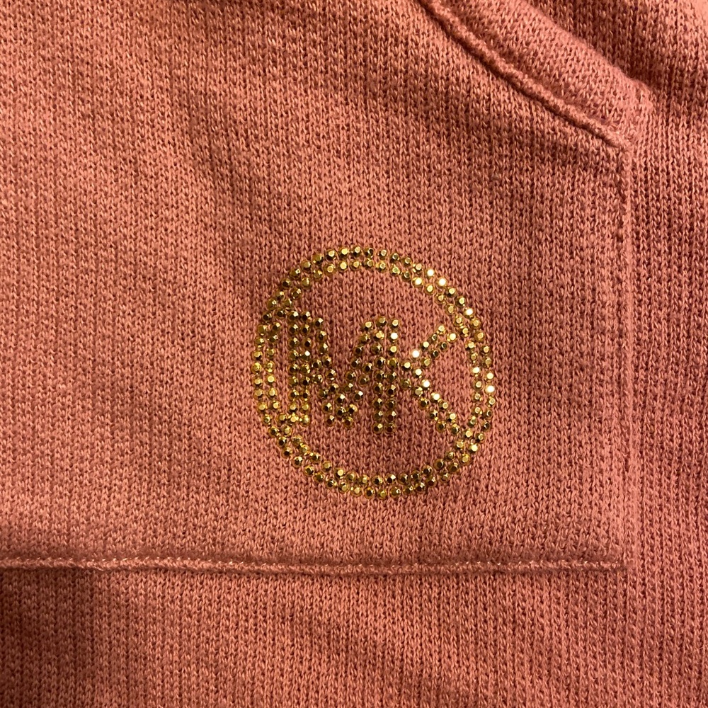 Michael Kors Pink Mauve pullover hoodie 1X